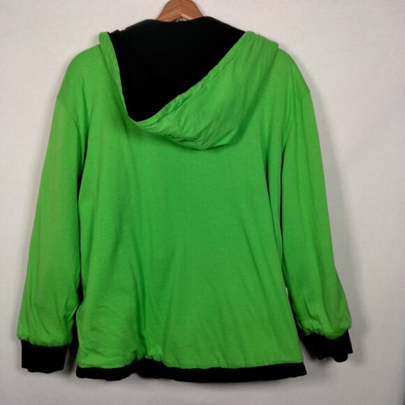 NASCAR Chase Authentics Go Daddy Danica Patrick Hooded Sweatshirt Small Zip Up - Picture 7 of 16